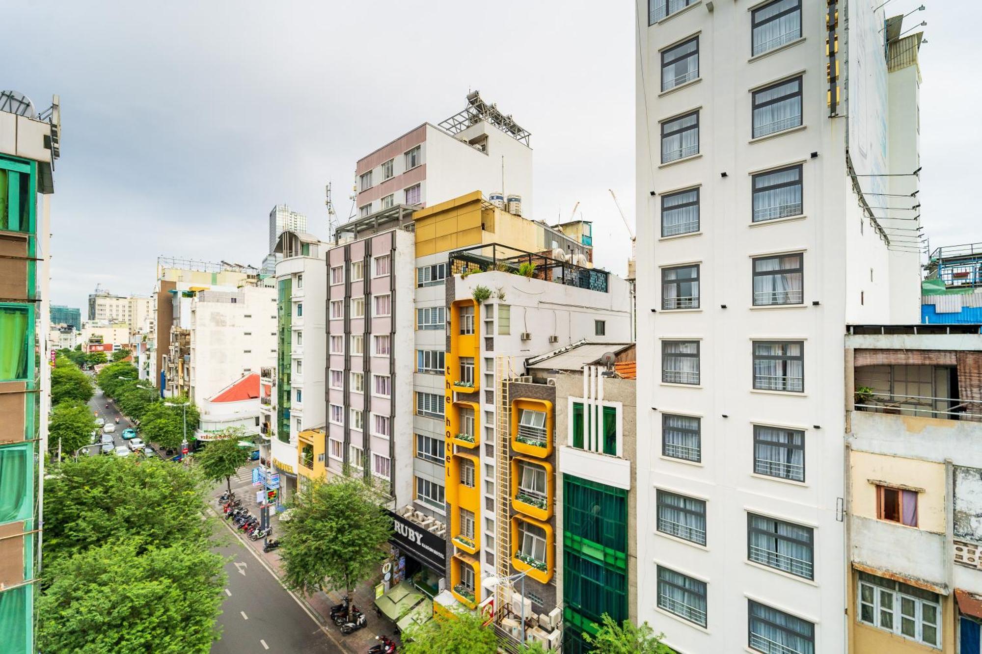 Cayxanh Hostel Ho-Chi-Minh-Stadt Exterior foto